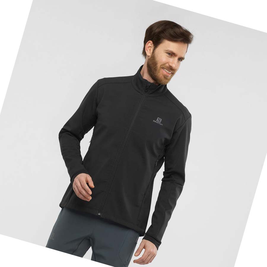 Salomon AGILE SOFTSHELL Erkek Ceket Siyah | TR 3259GSO